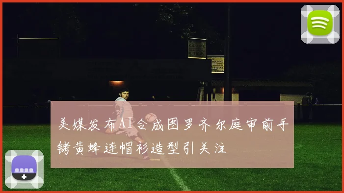 美媒发布AI合成图罗齐尔庭审前手铐黄蜂连帽衫造型引关注